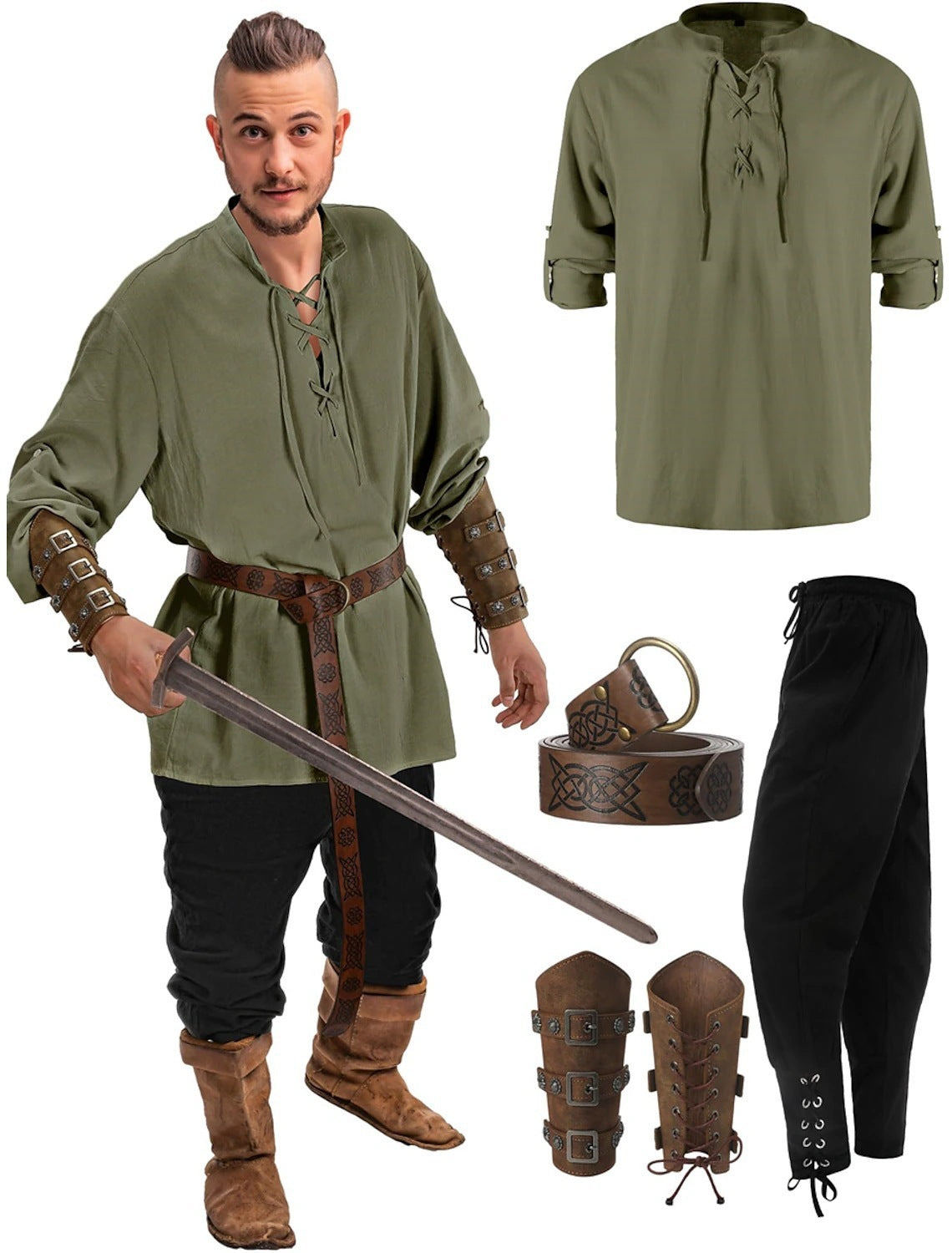 Halloween Men's Renaissance Costume