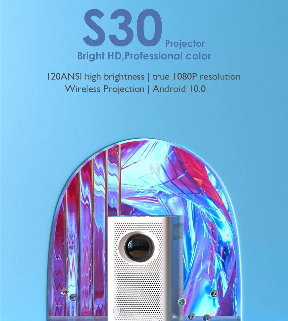 S30 Mini Proyector Hogar Portátil Al Aire Libre