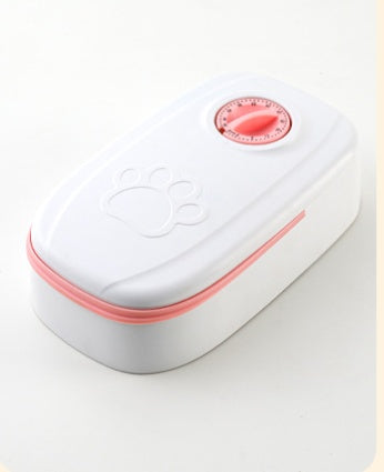 Alimentador automático para mascotas, dispensador de comida inteligente para gatos y perros, temporizador, cuenco de acero inoxidable, Alimentación automática para perros y gatos, suministros para mascotas