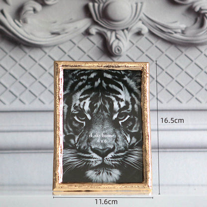 Modern Light Luxury Alloy Home Textile Home Decoration Art Photo Frame