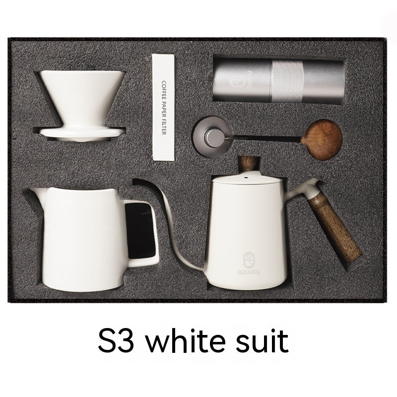 Ensemble de café à main de Style Simple américain, ensemble de cinq pièces avec cafetière, cadeau