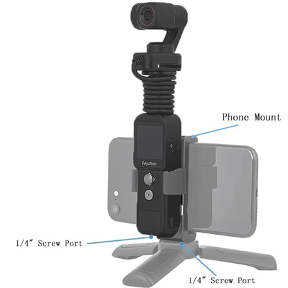 Pocket2S Pocket Gimbal Vlog Cámara inteligente Succión magnética 4K HD