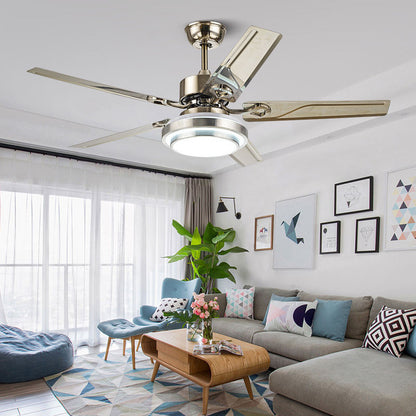 Grand vent à la maison moderne de chambre à coucher de salle à manger intégré avec le ventilateur léger