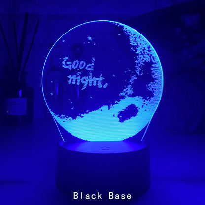 Creative 3D Light LED Bedside Night Light