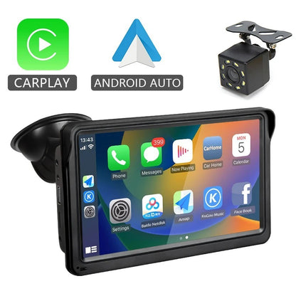 Pantalla del coche Soporte multimedia de 7 pulgadas Carplay inalámbrico