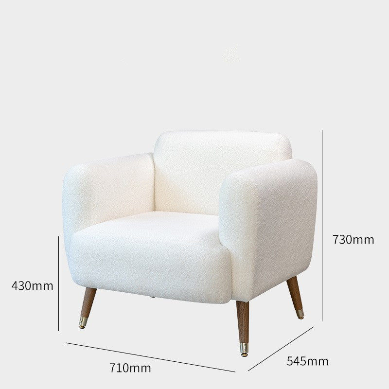 Estilo simple sobre sala de estar, sofá, silla, silla de lactancia, dormitorio