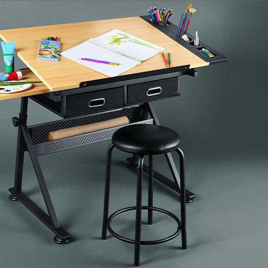 Tablero de marco de dibujo, mesa de pintura de elevación ajustable, caballete de dibujo ajustable, mesa de trabajo artística Mini