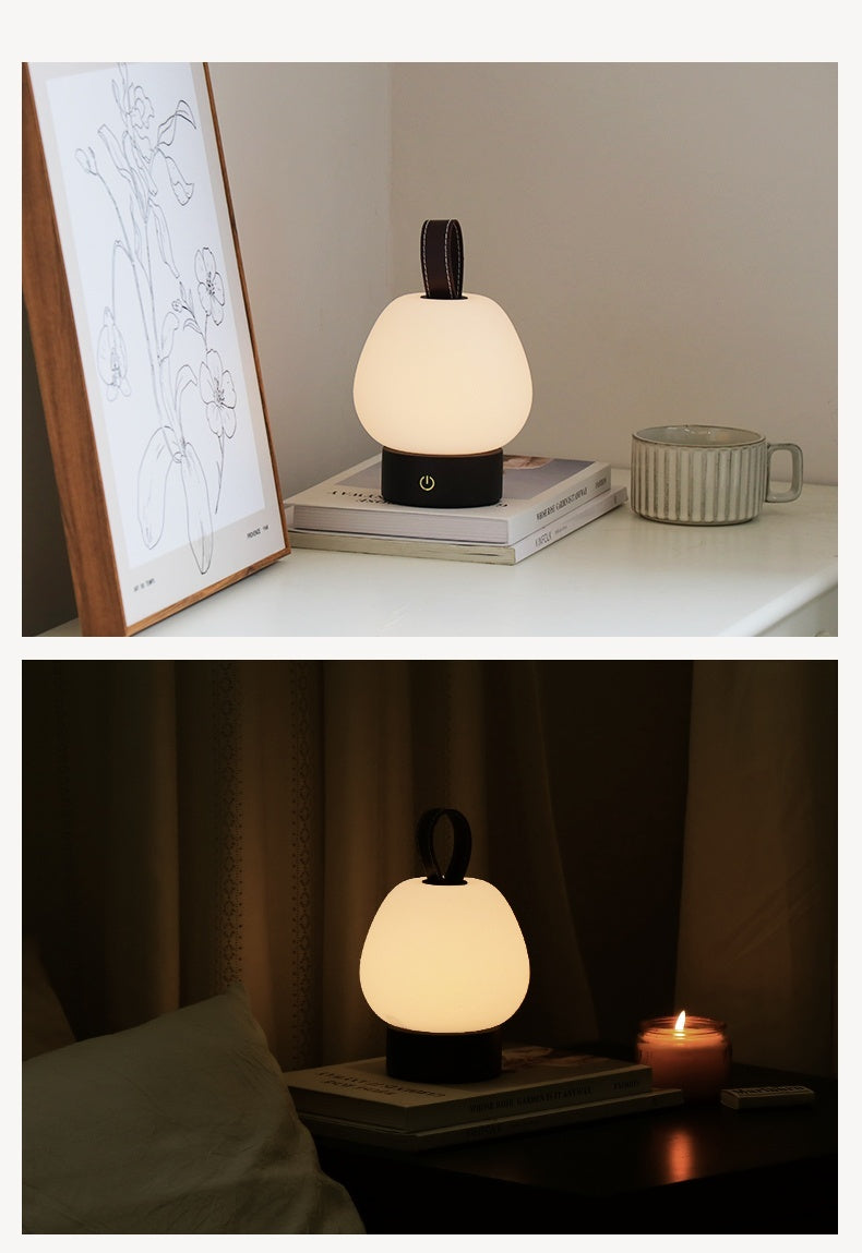 French Retro Vintage Pear Table Lamp Instagram Charging