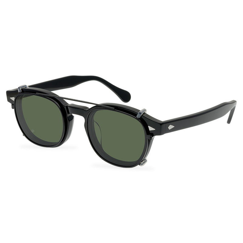 Classic American Vintage Clip Sunglasses