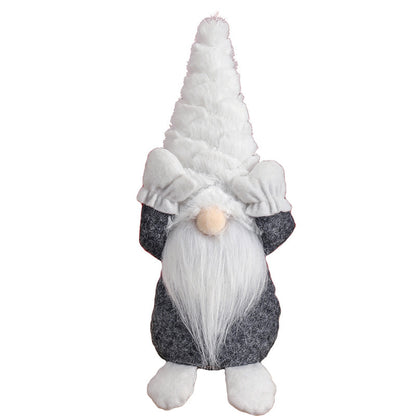 Christmas Decorations Faceless Old Man Doll Figurines