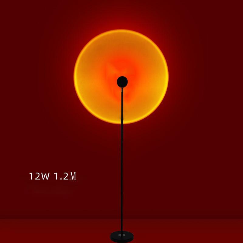 Fondo De Transmisión En Vivo Atmósfera Luces Puesta De Sol Luces Del Atardecer