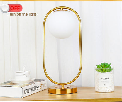 Living Room Decoration Bedroom Bedside Oval Table Lamp