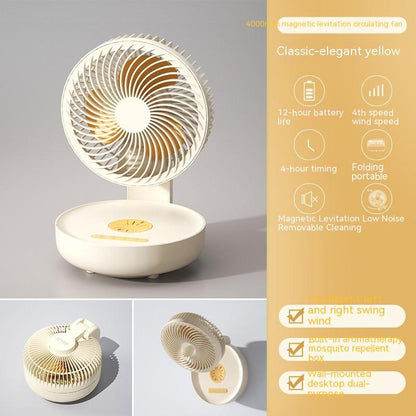 Ventilador eléctrico hogar cocina mesa plegable para colgar en la pared