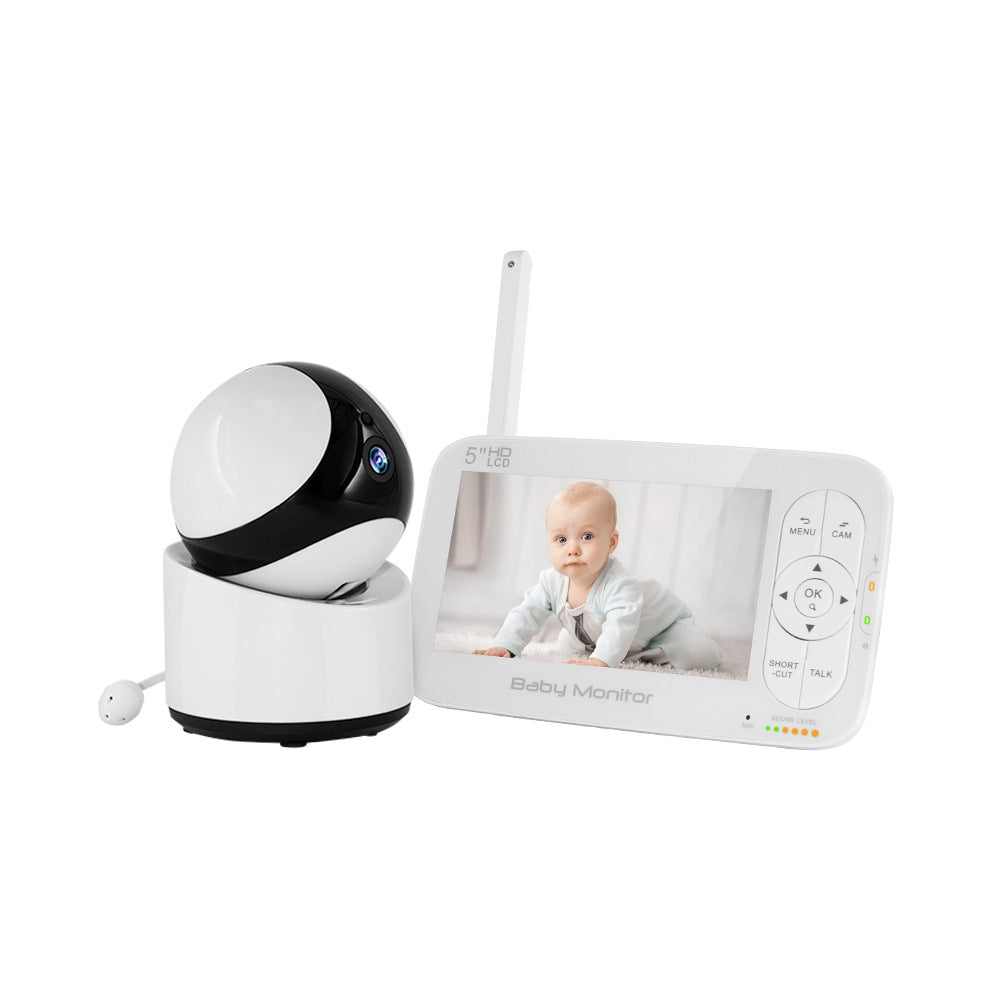 Caméra de surveillance pour bébé 720P 5 pouces