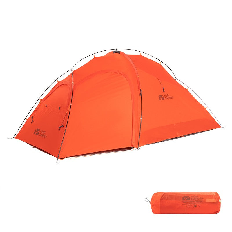 Outdoor Light Riding Tent Portable Camping One Room And One Hall