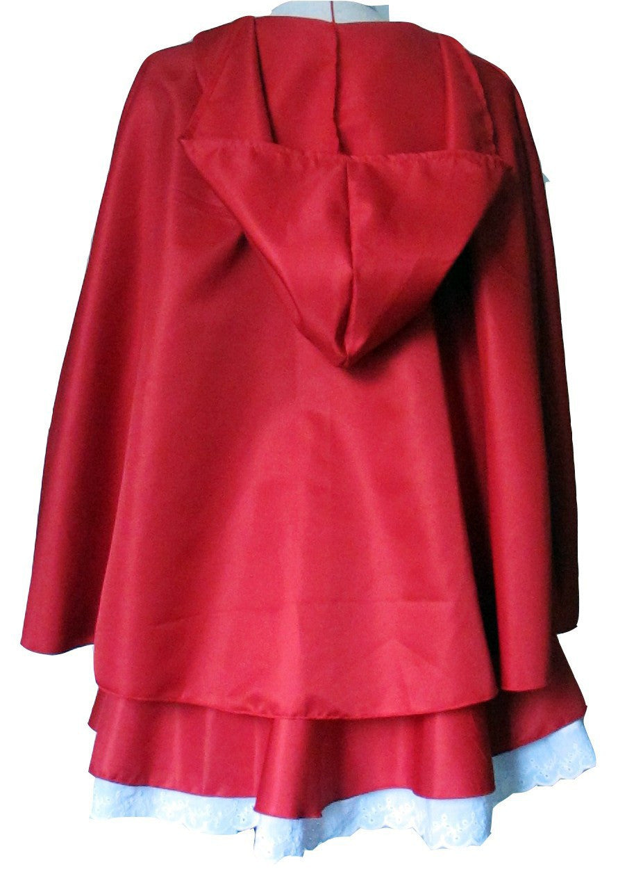 Uniforme de jeu européen et américain 9 taille Petit Chaperon rouge Costume de jeu de rôle de fête d'Halloween