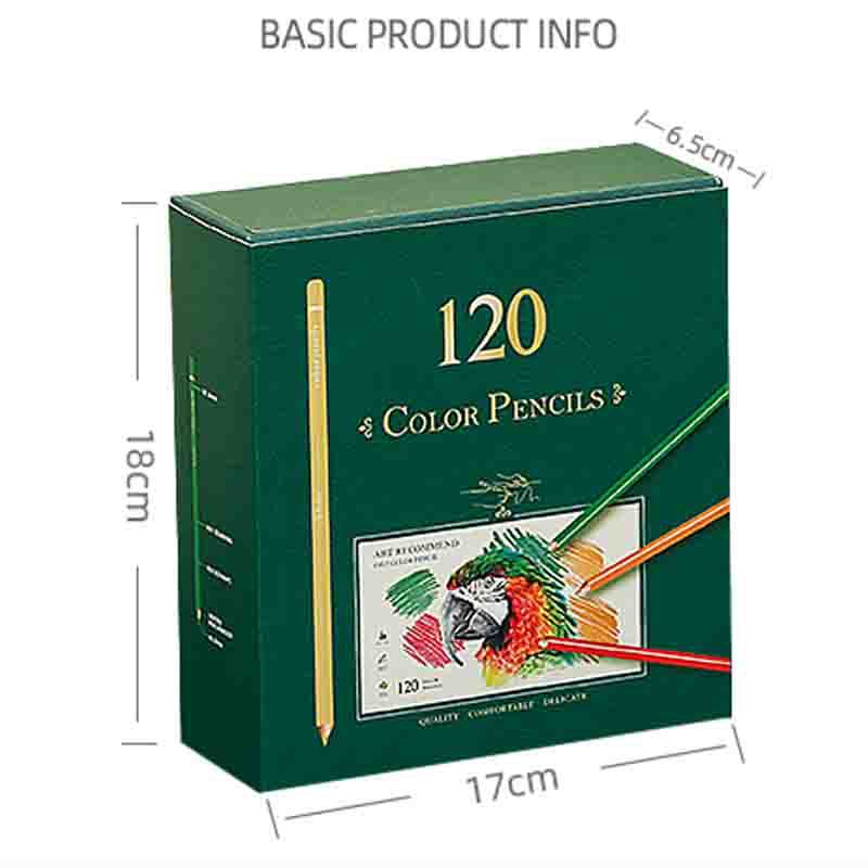 120 Color Master Color Pencil Gift Box