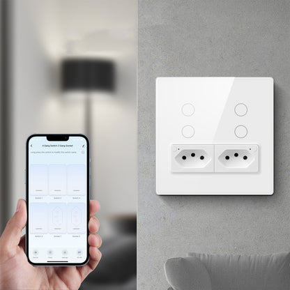 WiFi Wall Light With Socket