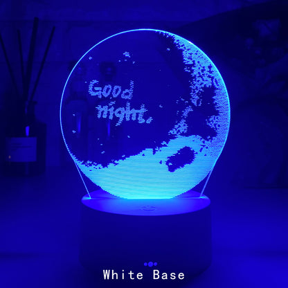 Creative 3D Light LED Bedside Night Light