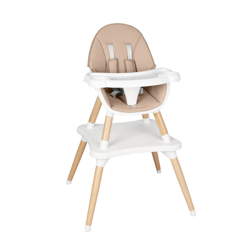 Table et chaise multifonctions en hêtre de haute qualité pour bébé