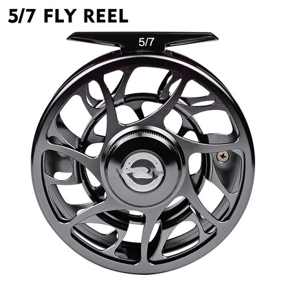 Fashion Metal Adjustable Drainage Fishing Line Reel