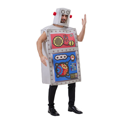 Costume de robot éponge amusant pour Halloween