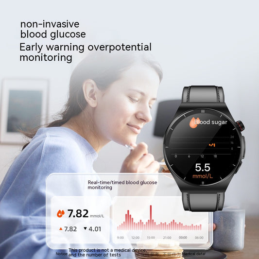 Montre de sport d'appel ECG de pression artérielle de lipides sanguins