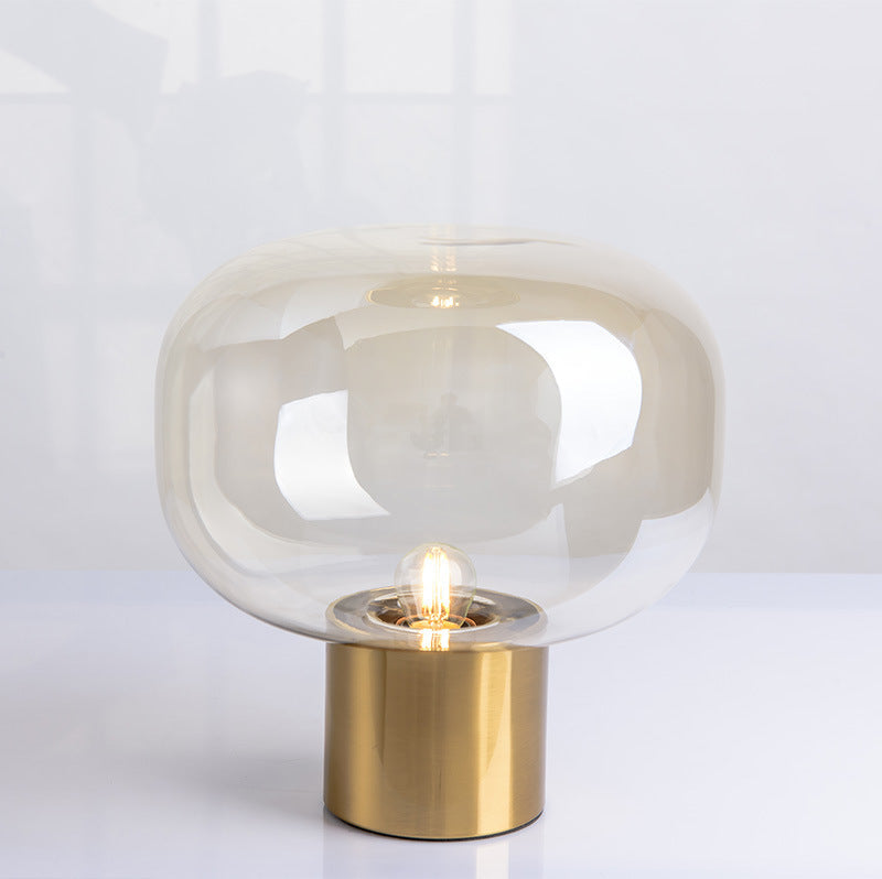 Lampe de table d'appoint de salon minimaliste post-moderne champignon