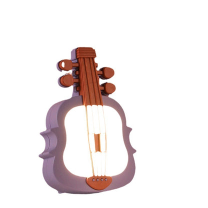 Lámpara de escritorio de aprendizaje con protección ocular para violín y carga USB