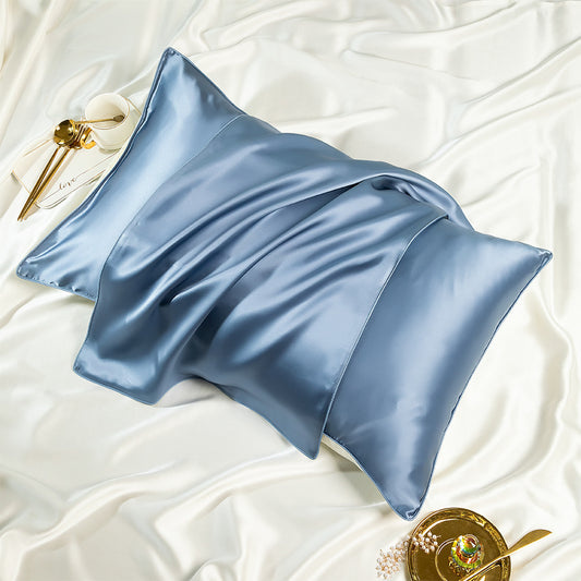 Silk Pillowcase One-pair Package Solid Color