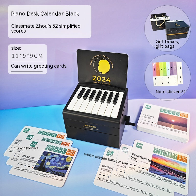 Second-generation Adjustable Volume Hand Cranked Electronic Piano