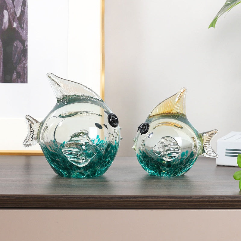 Glazed Fish Decoration Living Room Creative