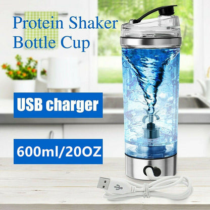 Agitateur électrique de protéines, bouteille de shake USB, mélangeur de lait, café, bouilloire, sport et Fitness, charge, tasse électrique