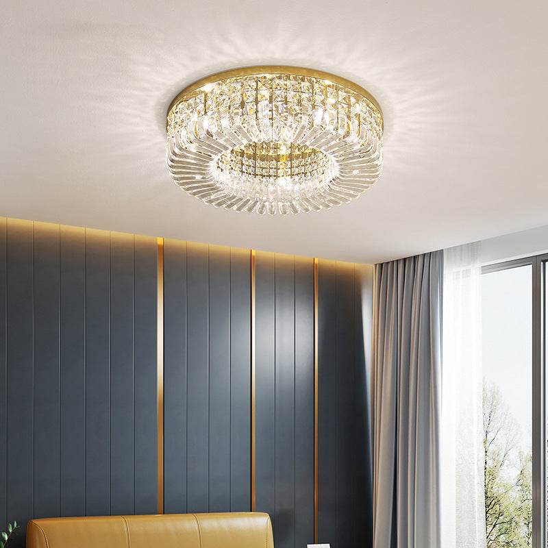 Bedroom Room Led Ceiling Lamp Simple Nordic Modern Crystal