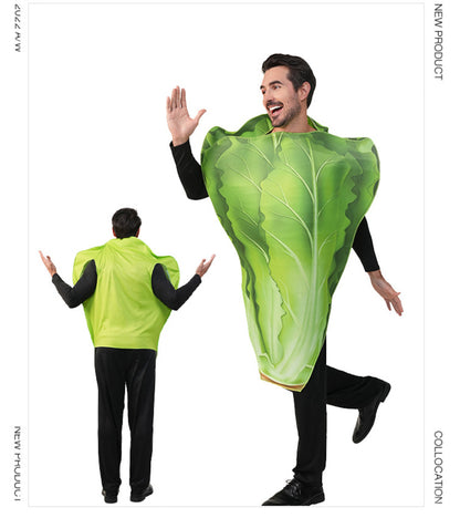 Vêtements d'Halloween avec le même légume et la même tomate