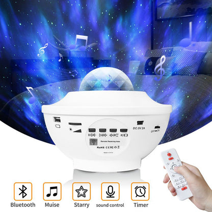 Bluetooth Music Laser Projector Light