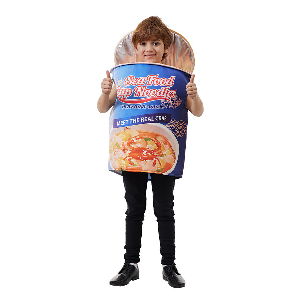 Halloween Children's Bowl Noodles Cosplay Clothes