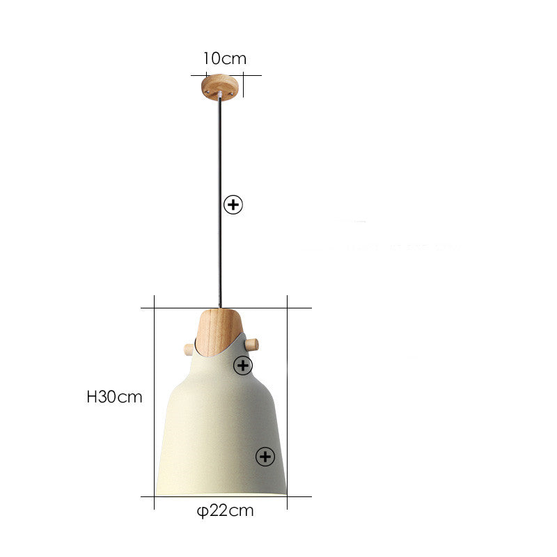 La lampe à suspension intelligente est moderne et simple