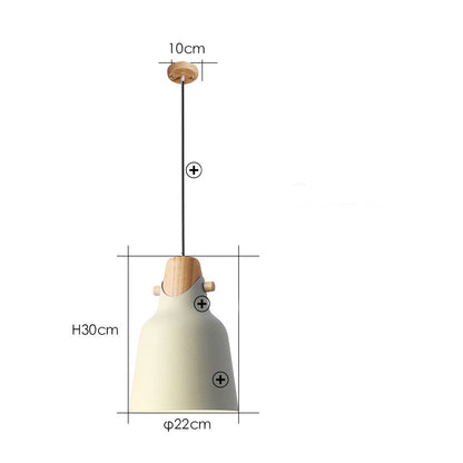 La lampe à suspension intelligente est moderne et simple