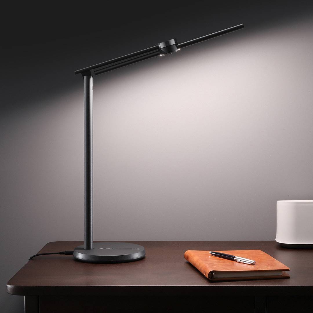 Lampe de table de protection oculaire à induction intelligente Jiguang pour les étudiants