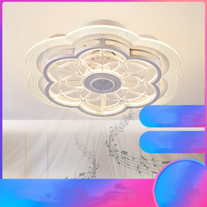 Super Quiet Bedroom Ceiling Fan Light Simple