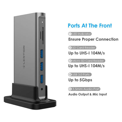 Interfaz de plástico 11 en 1, USB súper lujoso, multifunción