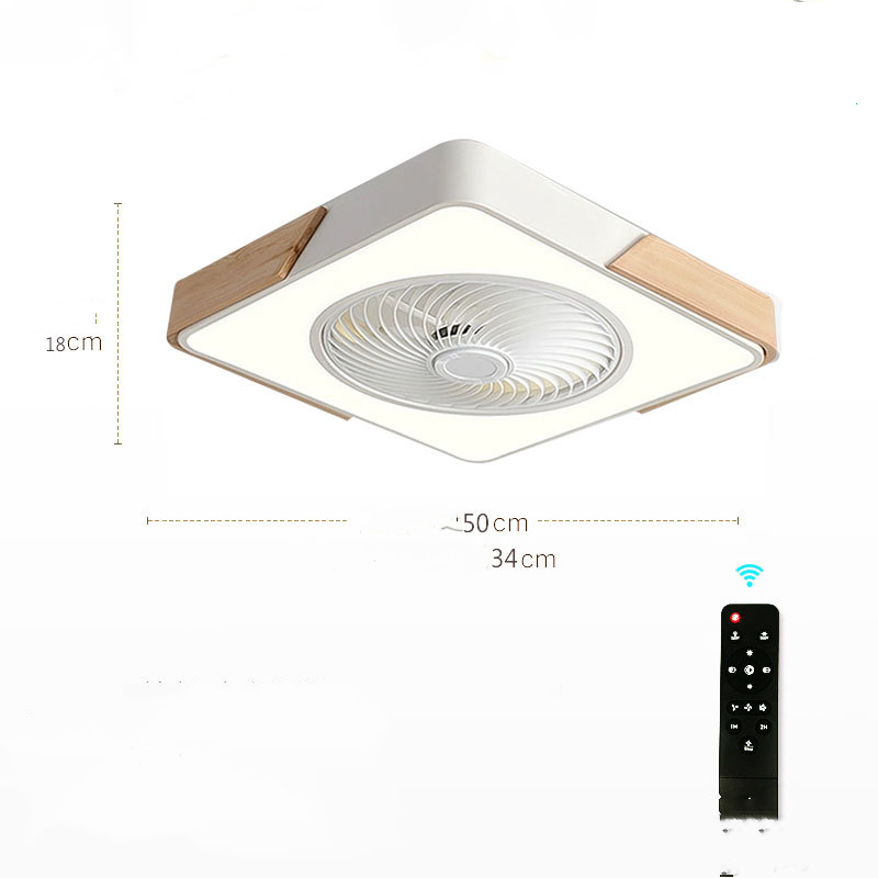 Modern Ceiling Fan With Light And Control Home Decor Lamp