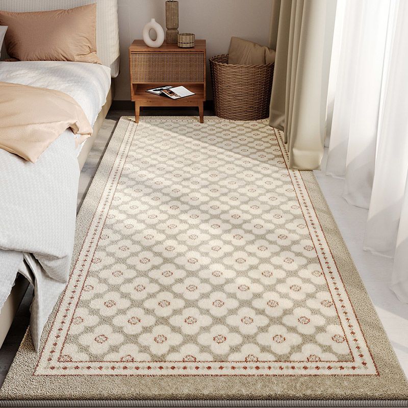 Tapis de luxe léger de qualité supérieure pour chambre à coucher