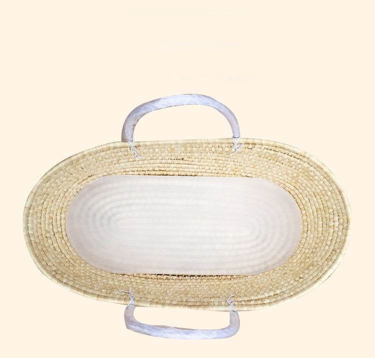 Lit de bébé tissé avec panier pour bébé portable