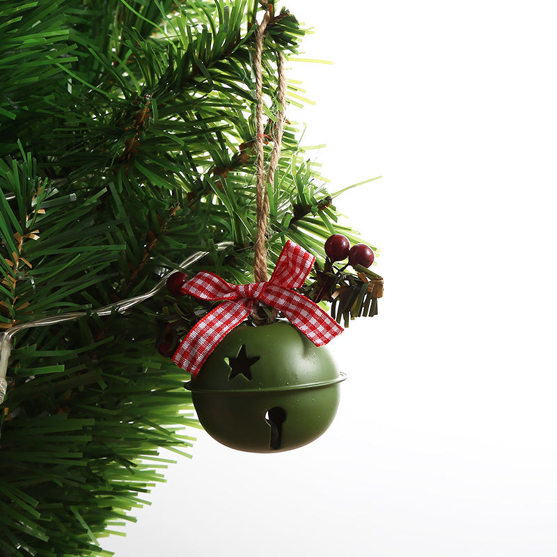 Christmas Iron Bell Home Decoration Pendant