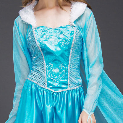 Costumes de scène de cosplay d'Halloween pour dames Robes de princesse