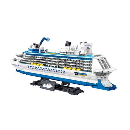 MINI01030 croisière Puzzle pour enfants, blocs de construction à assembler, jouets