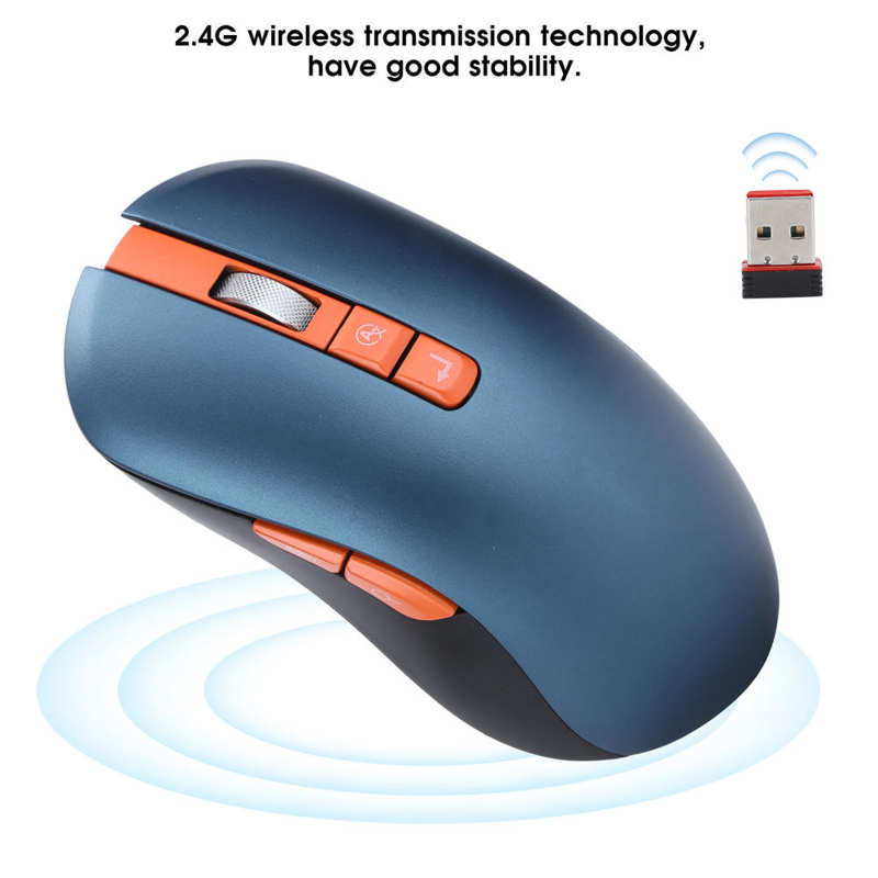 Souris vocale à intelligence artificielle pour ordinateur portable rechargeable sans fil