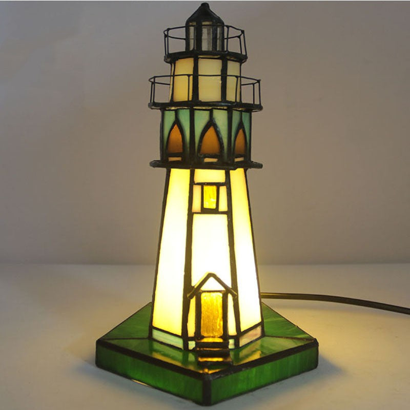 Online Red Glass Tower Lighthouse Exhibition